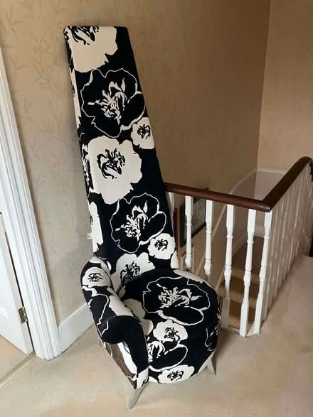 Photo of free Two large floral statement chairs (Riverside SW6) #1