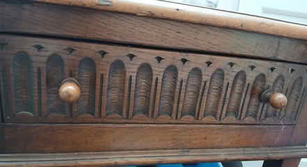 Photo of free Hall table with drawer- upcycle project? (Woodside SE25) #2