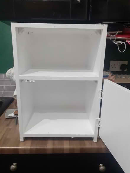 Photo of free Small white unit (Keighley) (Keighley bd20) #2