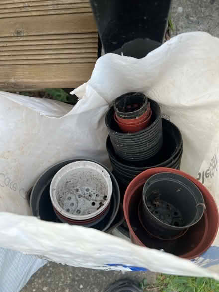 Photo of free Plastic flower pots (Jersey Farm AL4) #1