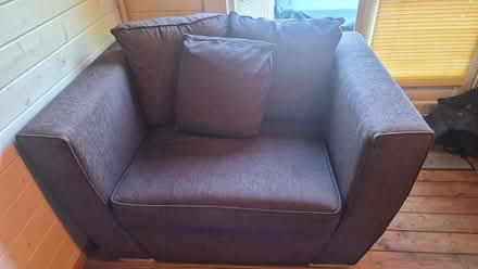 Photo of free Brown 2 Seat Sofa (Failsworth M35) #1