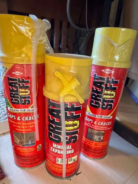 Photo of free Foam spray - insulating sealant (Shoreline) #1