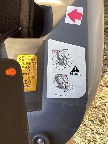 Photo of free Child’s car sear (Sowerby HX6) #3