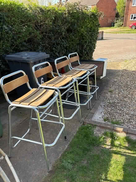 Photo of free Four Bar Stools (Hampton Lucy, CV35) #1