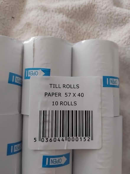 Photo of free Till rolls, Thermal size 57 x 40 (Leigh on Sea) #3