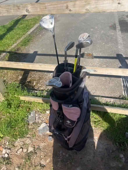 Photo of free Golf clubs, bag and trolley (Ashbourne) #1