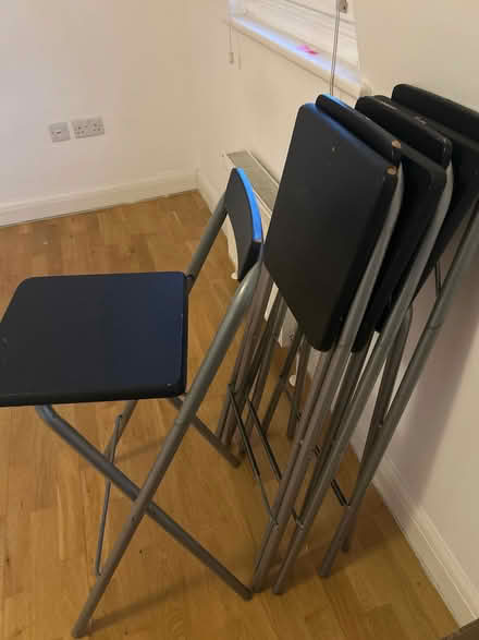 Photo of free IKEA 4 stools, 1 Kapas cabinet and one office chair (Clerkenwell EC1R) #1