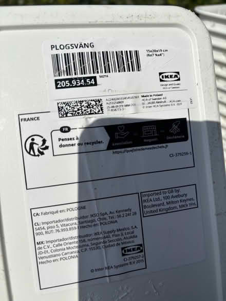 Photo of free 17 Ikea storage baskets plastic (Ecclesall S11) #3