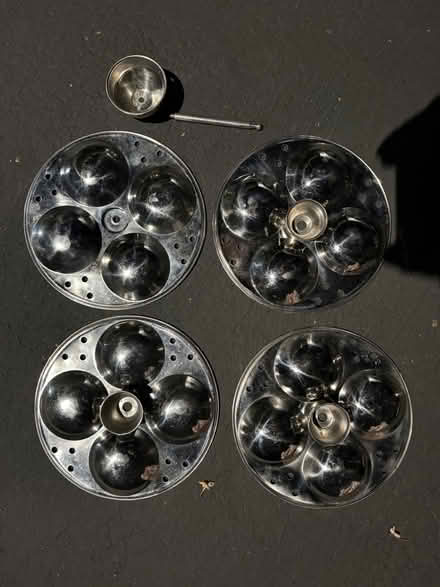 Photo of free Stainless Steel Idli Plates Set (1075 Valencia Avenue) #2