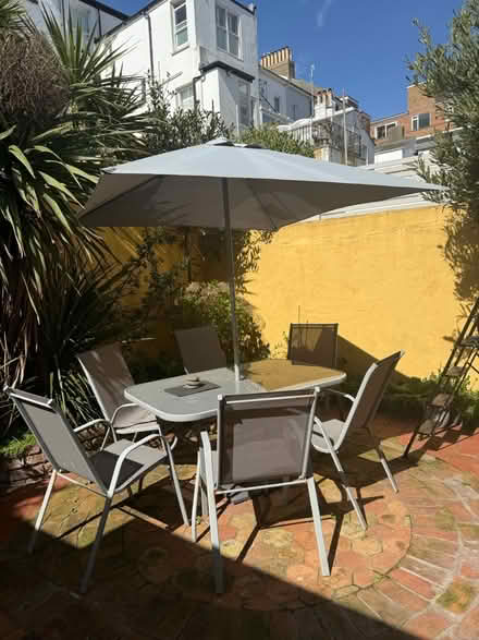 Photo of free Grey Metal Garden Patio Set (Brighton) #2