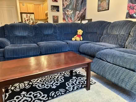 Photo of free Sectional couch (near Tysons) (Tysons) #2