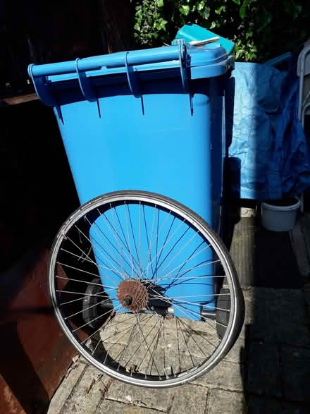 Photo of free Schwable cycle wheel 700/23C (near Poole Quay, BH15) #3
