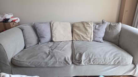 Photo of free Large Grey Sofa (Newbury Park IG2) #1