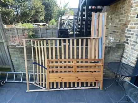 Photo of free IKEA European Double bed (Stoke Newington N16) #2