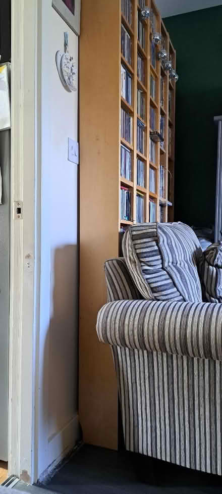 Photo of free Tall Media shelving units x 5 (Anstey LE7) #4