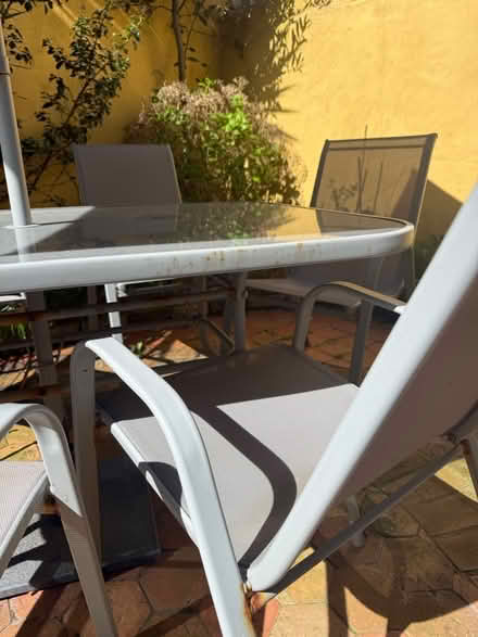 Photo of free Grey Metal Garden Patio Set (Brighton) #4