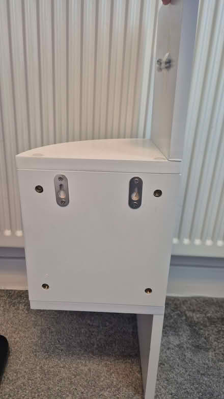 Photo of free White wallcorner shelf (Kidlington OX5) #2