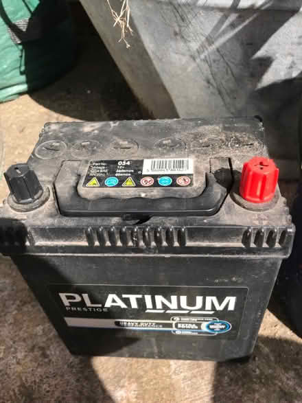 Photo of free Car battery (HR4) #1