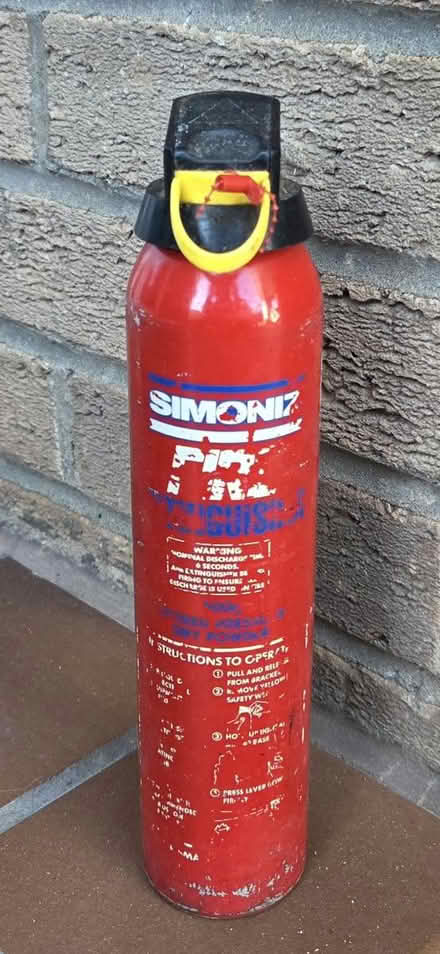 Photo of free Simoniz Fire Extinguisher (Euxton PR7) #1