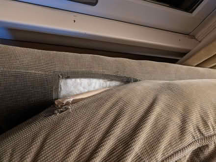 Photo of free Olive Chair and Half with Ottoman (North Andover) #4