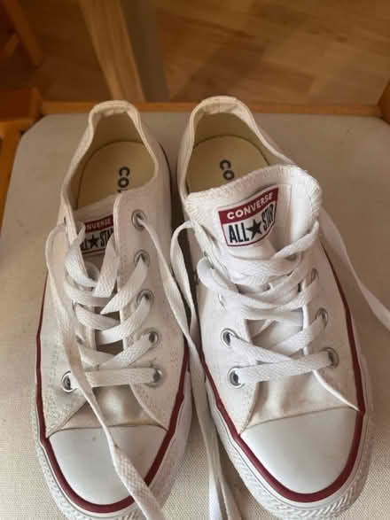 Photo of free White Converse All Star trainers (Oxford, OX4 7) #1