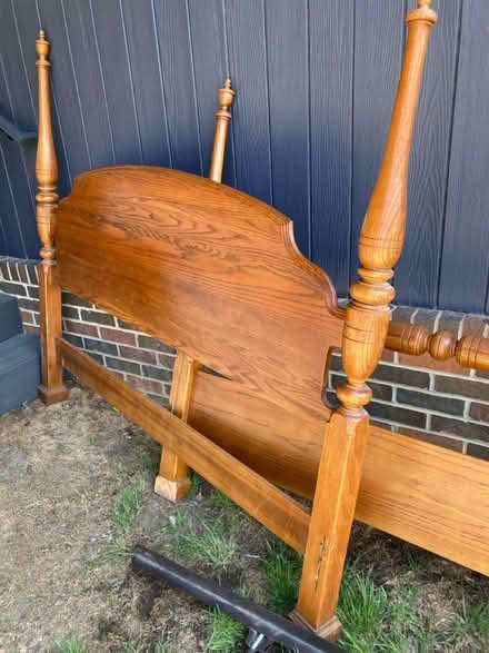 Photo of free Four poster double bed (Nashway Dr & W Maple Rd) #1