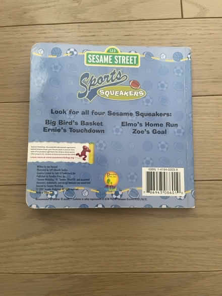 Photo of free Ernie’s touchdown board book (Kennedy/16th in Markham) #3