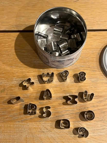 Photo of free Fondant cutting letters (CB4) #1