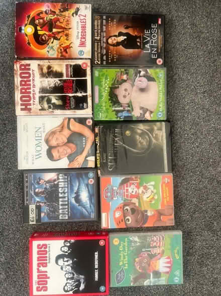 Photo of free Various DVDs (N20) #1