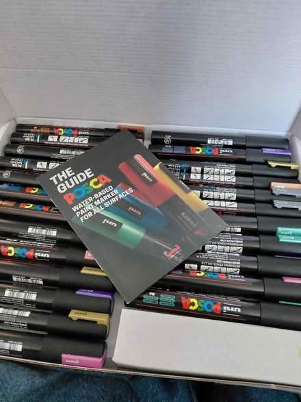 Photo of free Posca metallic markers (Rowner PO13) #2