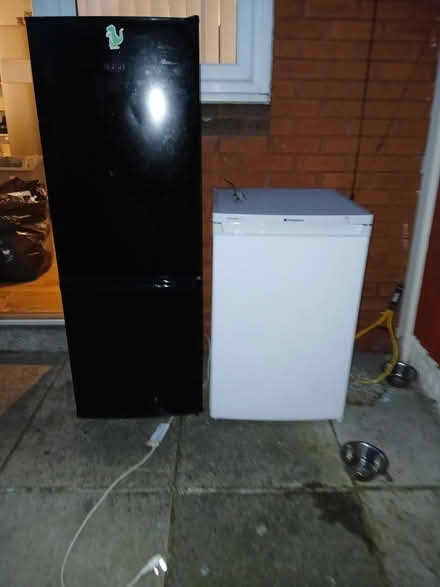 Photo of free Black fridge freezer (L8) #3