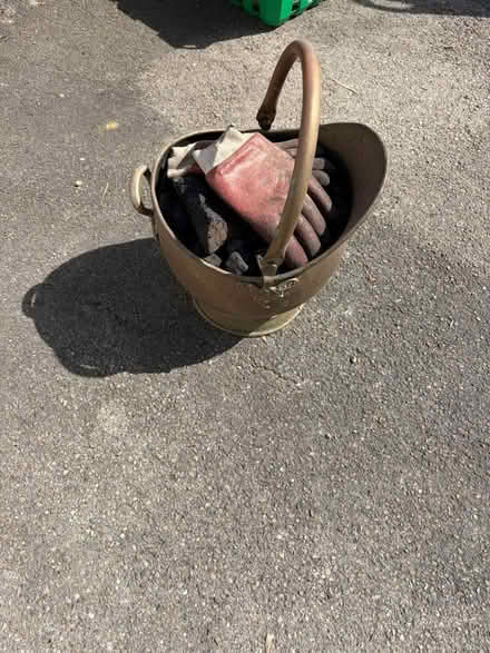 Photo of free Coal bucket (and coal) (Ingatestone CM4) #1