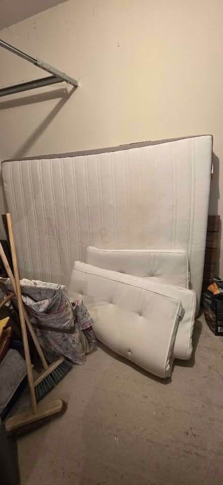 Photo of free Ikea king size mattress and topper (Prescott SY4) #1
