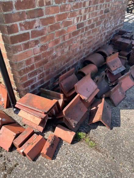 Photo of free Reclaimed - Ridge tiles, chimney cowls & roofing tiles (Tarleton PR4) #2