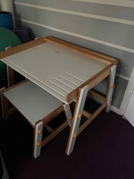 Photo of free Children’s table and stool (Langley ME17) #1