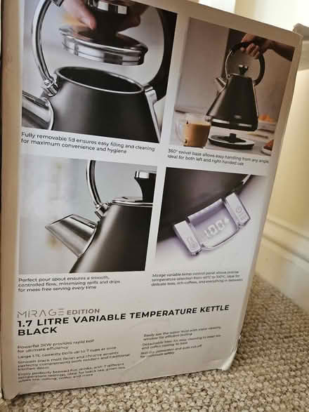 Photo of free Electric kettle variable temp (Iffley OX4) #4