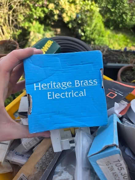 Photo of free Large Box of Electric Supplies (Willesden Green Station) #3