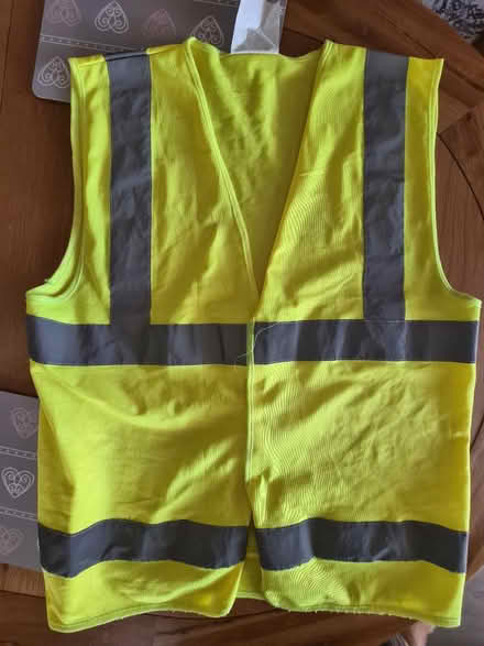 Photo of free 3 yellow hi-viz vests (Baxenden BB5) #3