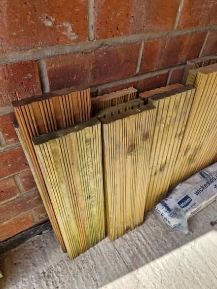 Photo of free Decking Pieces (Four Mile Elm GL2) #1
