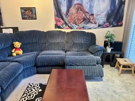 Photo of free Sectional couch (near Tysons) (Tysons) #4