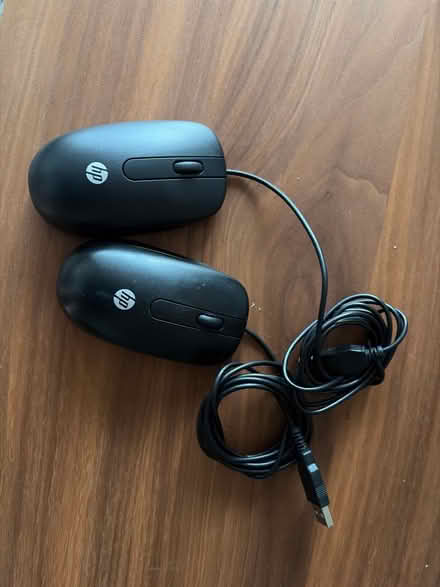 Photo of free HP wired mouse x2 (Dennistoun G31) #1