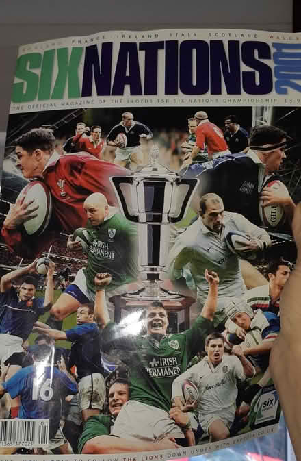 Photo of free Official 2001 six nations magazine (South Heath HP16) #1