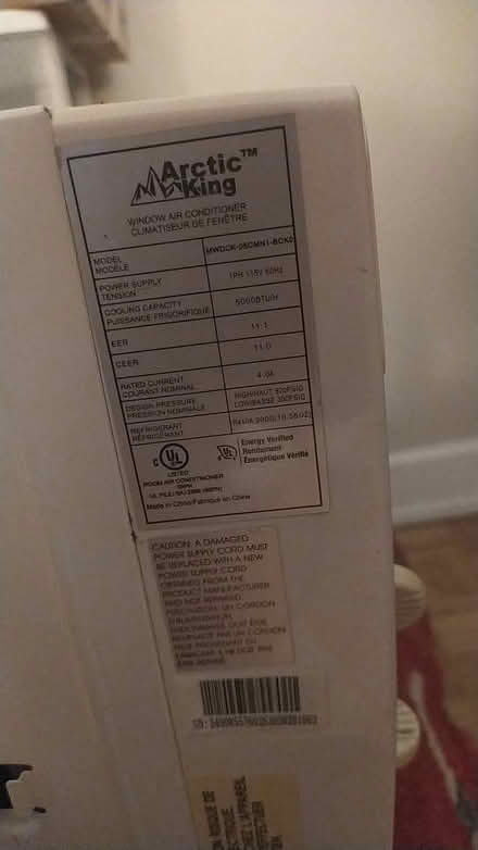 Photo of free Window Air Conditioner (carlington) #2