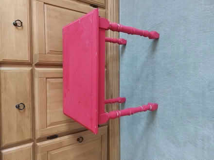 Photo of free Small Red Side Table (Colchester CO4) #1