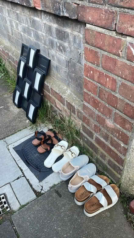 Photo of free Size 4 ladies shoes & photo frame (Hanwell) #1