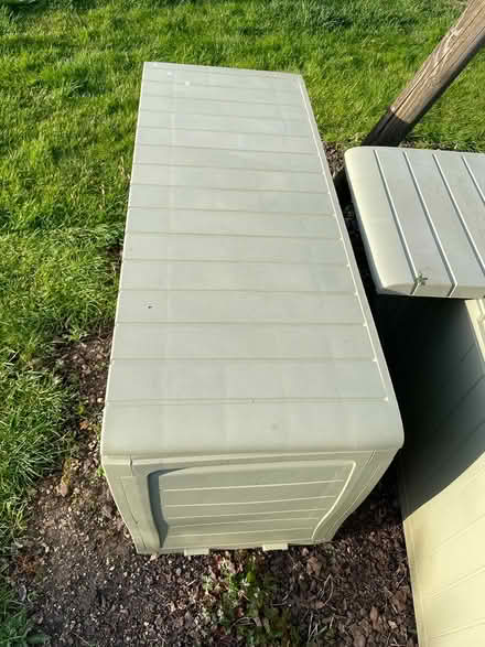 Photo of free Plastic garden storage boxes (Cuffley) #2
