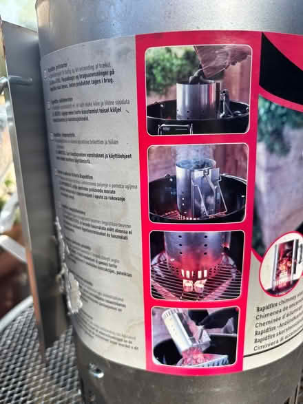 Photo of free BBQ chimney fire starter (SW18) #3