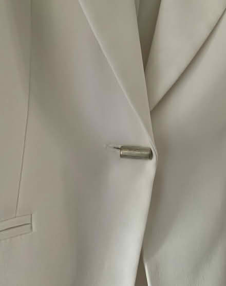 Photo of free Suit white jacket Medium with diamanté (Northfield B31) #3