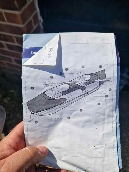 Photo of free Aldi inflatable kayak (Cutteslowe OX2) #2