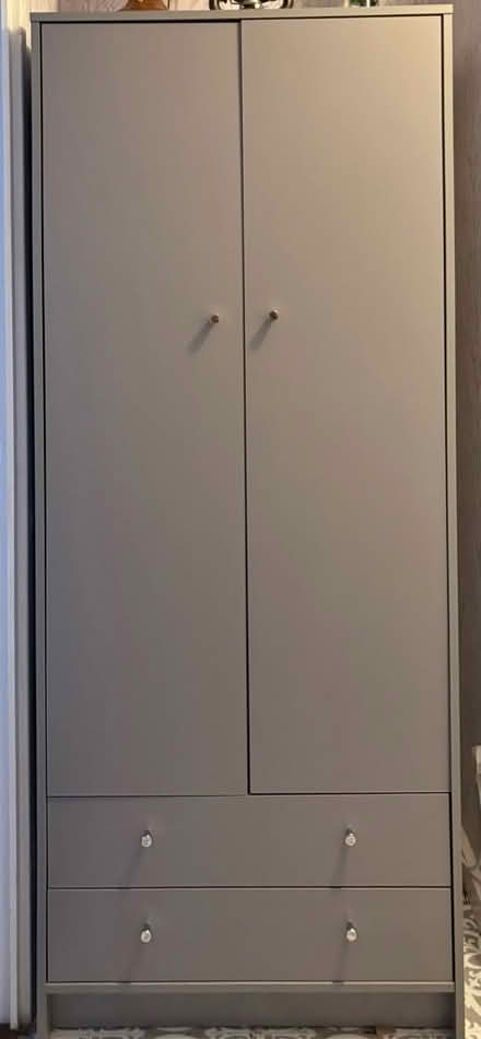 Photo of free Grey wardrobe (Seal TN15) #2